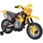 VEHICULE ENFANT Motocross Electrique Jaune