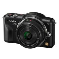 APPAREIL PHOTO NUMERIQUE PANASONIC GF3 14mm noir