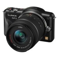 APPAREIL PHOTO NUMERIQUE PANASONIC GF3 14-42+14mm noir