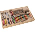 COUVERTS - MENAGERE LAGUIOLE Ménagère 24 pièces Pastel