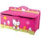 COFFRE A JOUETS Fun house Coffre à jouets Grand modèle avec frein