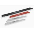 DECOUPE (CISEAUX - CISEAUX DE MACON - CUTTER - COUTEAUX - SCIE - LAMES - BROCHE) 4 lames MEISTER pour scie multi-usages