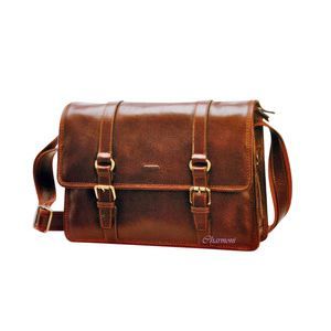 Cartable en cuir Bosco marron Marron Achat / Vente besace sac
