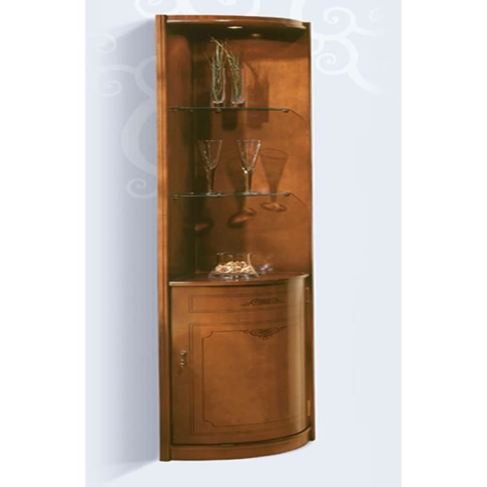 etagere d'angle avec porte