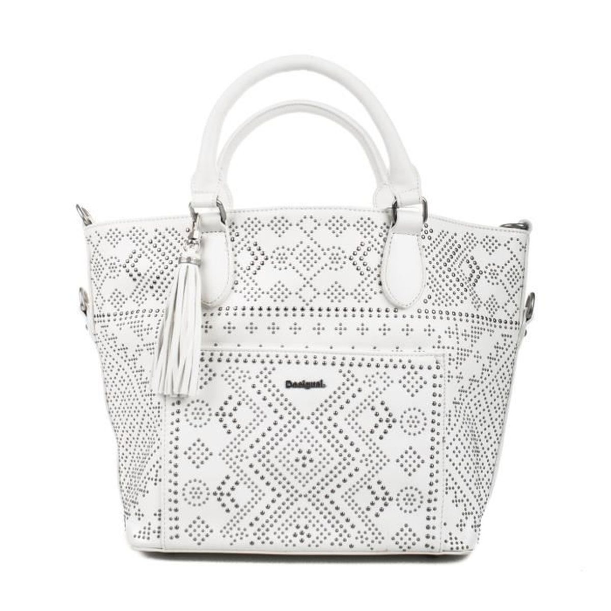 SAC DESIGUAL 71X9GB6 BLANC Achat / Vente SAC DESIGUAL 71X9GB6 BLANC