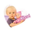POUPEE-POUPON Minikiss Poupon 27cm - Fait des bisous !