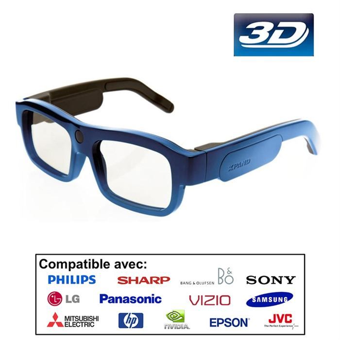 XPAND Lunettes 3D X 104 lunettes 3d, prix pas cher