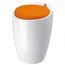 POUF - POIRE Pouf Pop orange