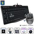 PACK CLAVIER - SOURIS Logitech Gaming G105 & G9x