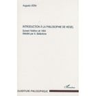 SCIENCES HUMAINES Introduction à la philosophie de Hegel