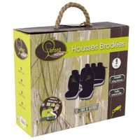 HOUSSE DE SIÈGE PENSEZ NATURE Housse 9 pièces brodées HOUSSE DE SIÈGE PENSEZ NATURE Housse 9 pièces brodées