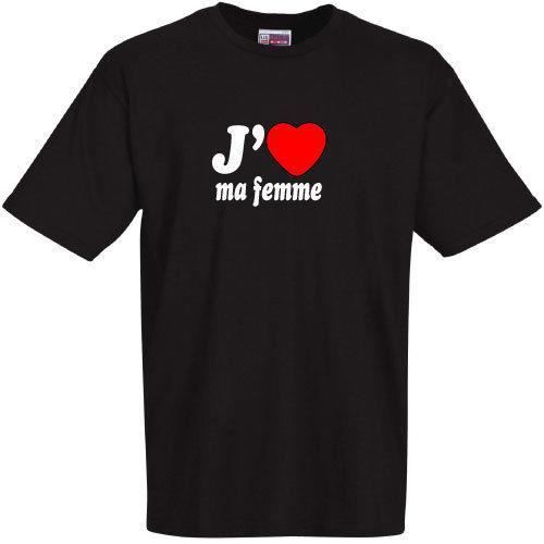 Tee Shirt J'aime Ma Maitresse Leclerc Tee shirt j'Aime Ma Femme du S a… - Achat / Vente t-shirt - Cdiscount