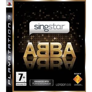 PLAYSTATION 3 SINGSTAR ABBA /JEU CONSOLE PS3
