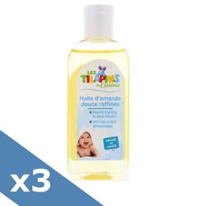 PACK TILAPINS Huile d'amande douche 100 ml x3