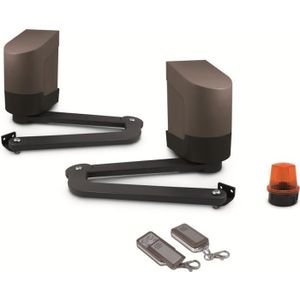 AVIDSEN Kit de motorisation ? bras articulés pour portail ? 2 battants 2,5mx200kg max 24V Orane 400