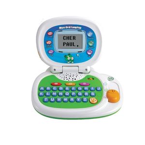 Mon ordi Leaptop Vert