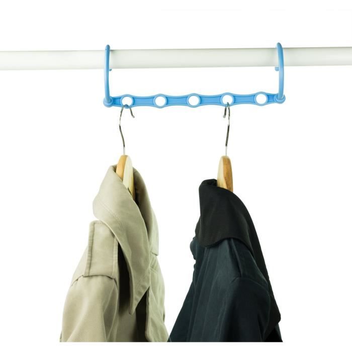20 Cintres gain de place 100 vêt. Bleus - Achat / Vente ...