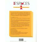 DICTIONNAIRES / LANGUES Le nouvel espace niveau 1 ; exercices