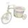 Mini Tricycle Stockage Rotin Plastique Vase de fle