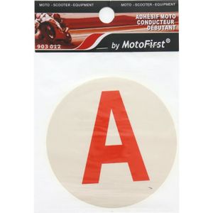 MOTOFIRST Adhésif moto Conducteur débutant A