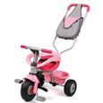 PORTEUR Tricycle évolutif Be Fun Confort Fille