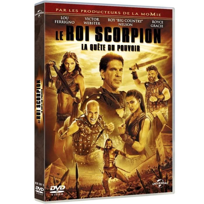 Le Roi Scorpion 4 La Quête Du Pouvoir DVD Le Roi scorpion : la quête du pouvoir en dvd film pas cher - Cdiscount