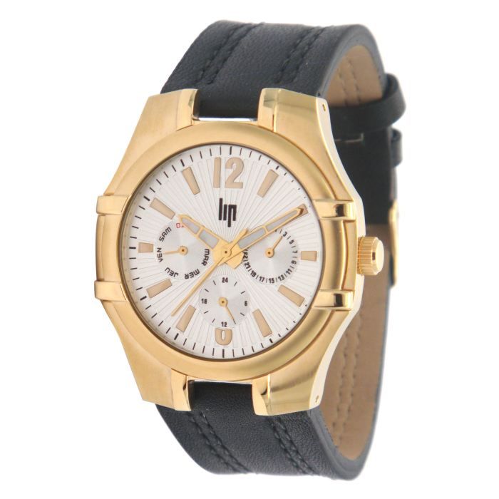 Montre Homme Lip Style - Acier Doré , - Achat/vente montre ...