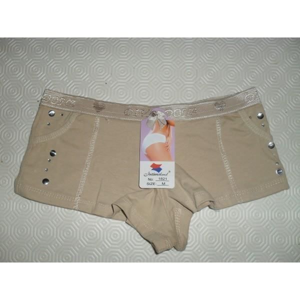 shorty femme beige