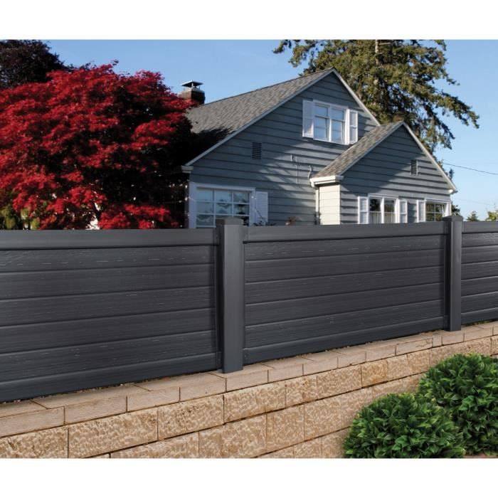 Saphir clôture de jardin en pvc kit panneau achat / vente ... Intimité clôture Créatif