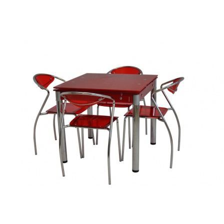 table a manger rouge