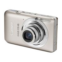 APPAREIL PHOTO NUMERIQUE CANON IXUS 115 silver