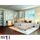 SOMMIER ET MATELAS  Ensemble BELLE LITERIE 160x200cm 100% Latex