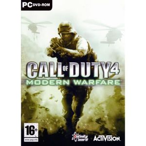 JEUX PC CALL OF DUTY 4 MODERN WARFARE / Jeu PC