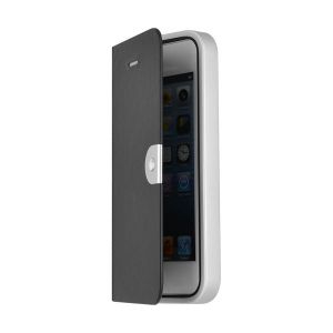SWAROVSKI Etui Iphone 5 Avec Cadre Métal - Noir