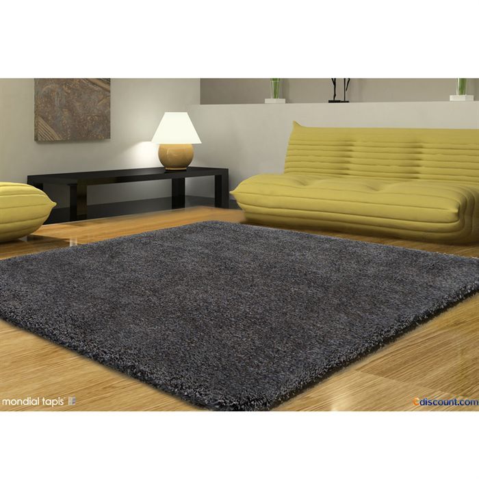 TAPIS Tapis SHAGGY LUX 5500/89 marron 120 x 160 cm