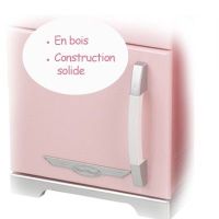 MAISON-ACCESSOIRE MAISON POUPEE Kidkraft Cuisine et réfrigérateur Rétro Rose