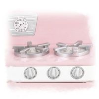 MAISON-ACCESSOIRE MAISON POUPEE Kidkraft Cuisine et réfrigérateur Rétro Rose