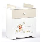 LIT NON PLIANT BEBE WINNIE Commode Doodle Craft avec plan à langer