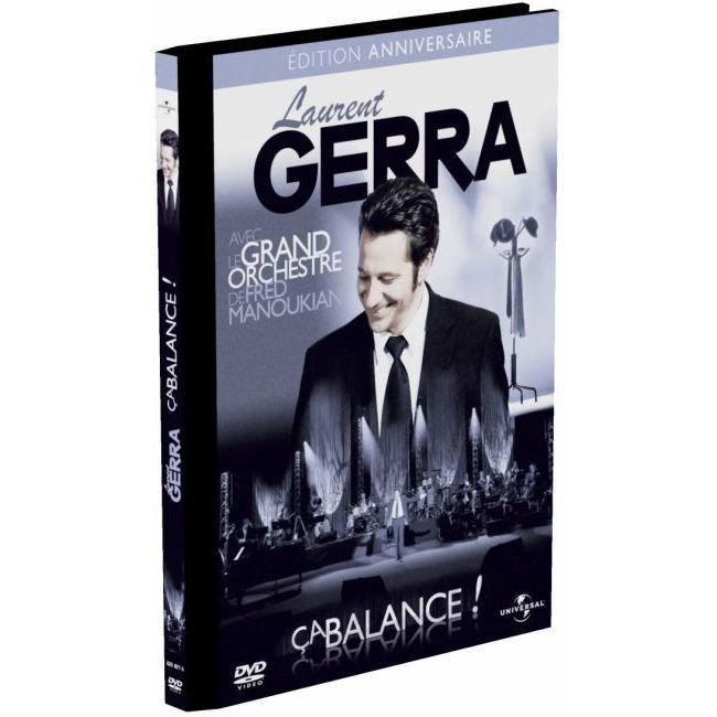 DVD Laurent Gerra Ca balance en dvd spectacle pas cher Revon Jerome