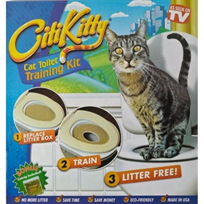 Cat Toilet Training System Teach Your Cat to Use the Toilet With