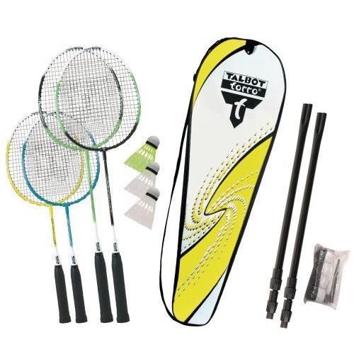 Talbot Torro Family Set de badminton avec filet télescopique 449516