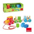 PUZZLE Train en bois 1,2,3