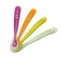 COUVERTS BÉBÉ BEABA Lot de 4 cuillères 1er Repas COUVERTS BÉBÉ BEABA Lot de 4 cuillères 1er Repas