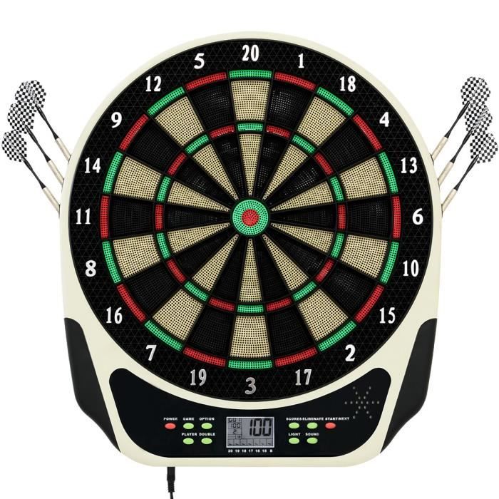 Jeu de fléchettes électronique écran LCD 18 jeux Achat / Vente jeu de fléchette Cdiscount