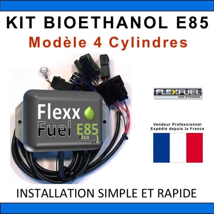 KIT ETHANOL E85 4 CYLINDRES, FLEX FUEL KIT, KIT DE CONVERSION BIOETHANOL E85 Achat / Vente