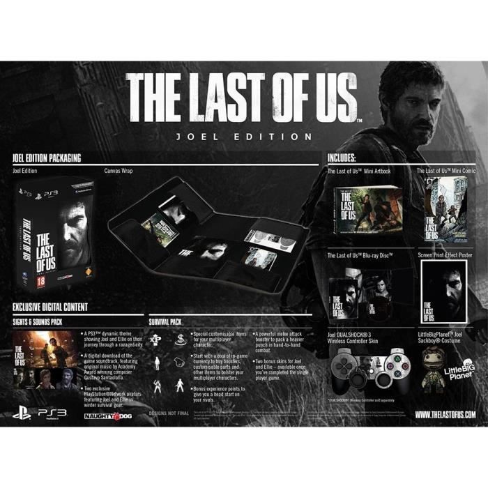 The Last Of Us Joel Edition Achat Vente Jeu Ps3 The Last Of Us 