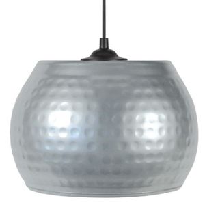 CALCUTTA Lustre - suspension métal martelée diam?tre 29 cm, aluminium