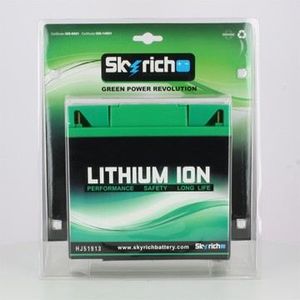 BATTERIE VEHICULE Batterie moto Skyrich Lithium Ion 12C16A-3B