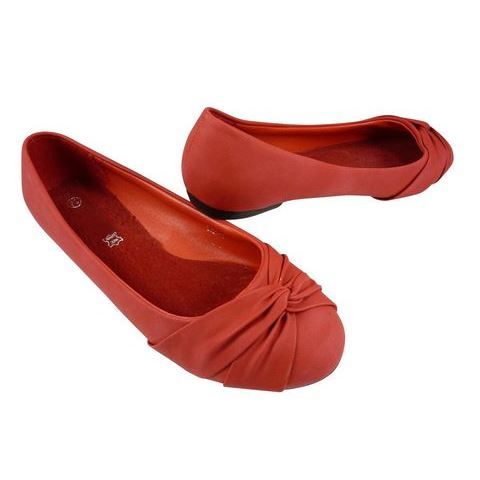 Ballerines rouge