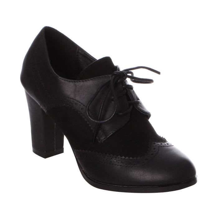 derbies femme talon haut